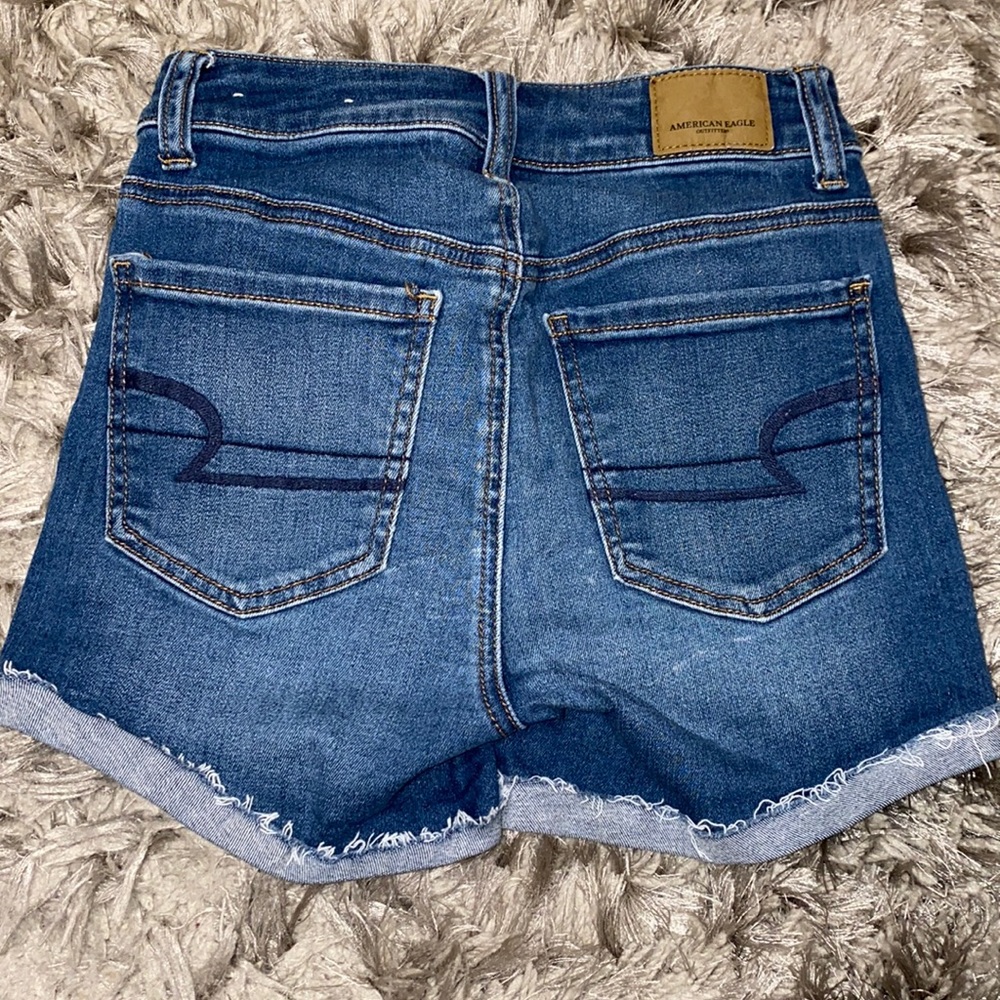 Size 0 AEO HiRise Shortie Next Level Stretch Jean